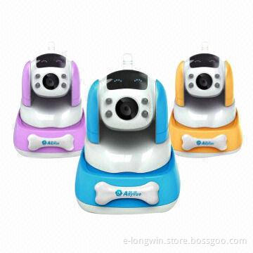 Anyvue Brand Intelligent Wireless IP Cameras for Household Use, Baby Care and Pet Observation